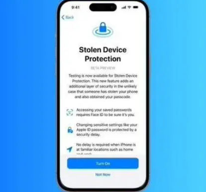 福州苹果授权维修店分享被盗设备保护功能开启方法 