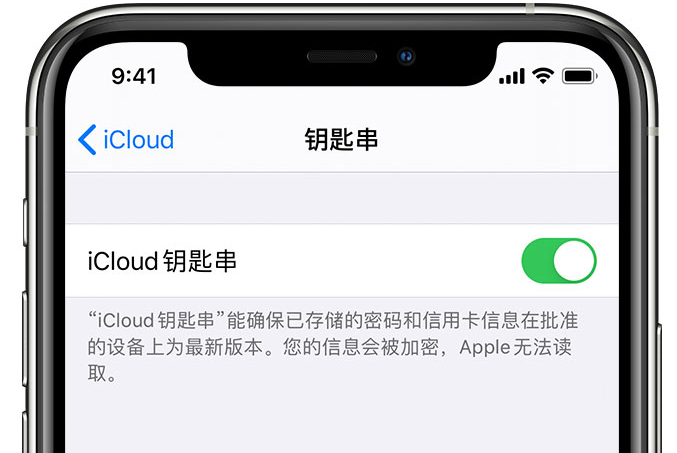 福州苹果手机维修分享在 iPhone 上开启 iCloud 钥匙串之后会储存哪些信息 